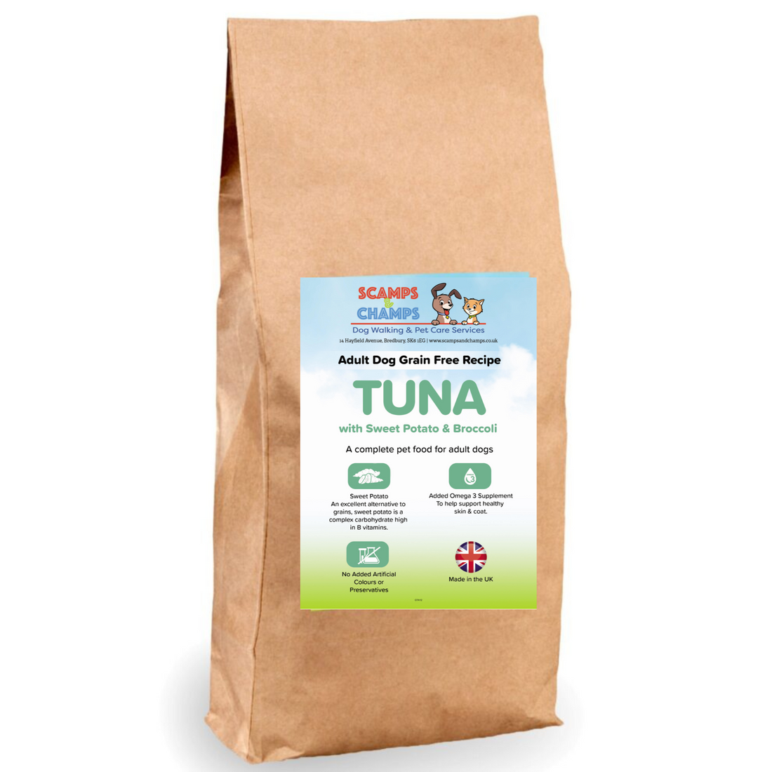 The Benefits of Our Grain-Free Tuna Pet Food Recipe