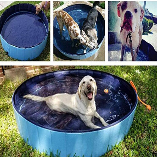 Pet Pool Dog Swimming Pool Foldable Large Dog Bath Supplies Dog Paddling Pool