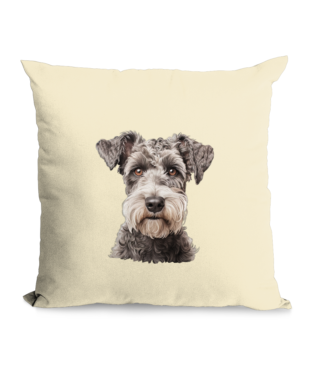 Miniature Schnauzer Cushion With Insert