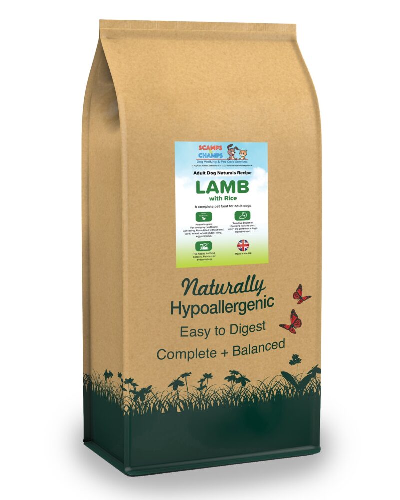 Goodness Grains Adult Hypoallergenic Dog Food Lamb With Rice