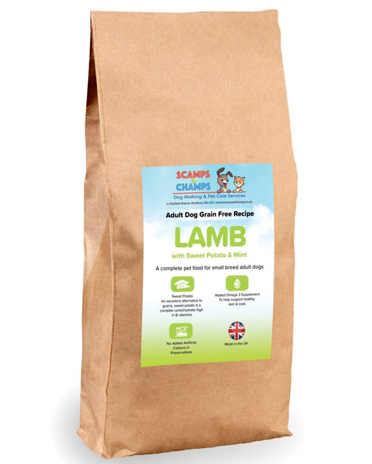 Small Breed Grain Free Lamb With Sweet Potato & Mint