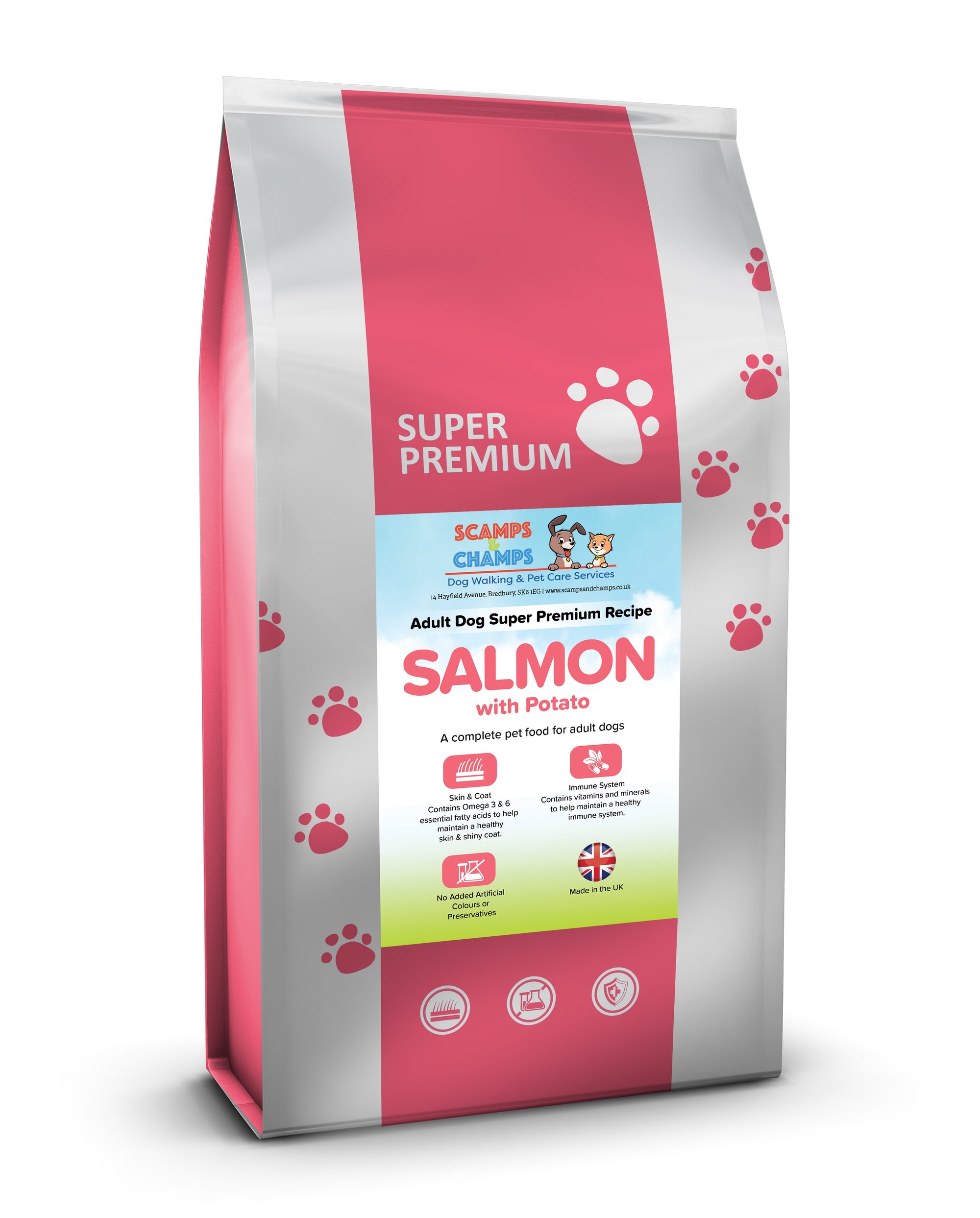 Super Premium Salmon With Potato Adult Dog