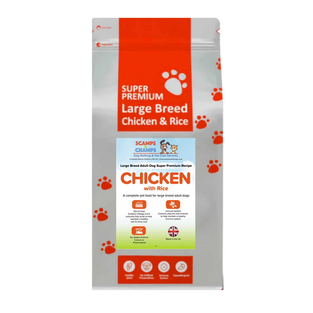 large breed dog food