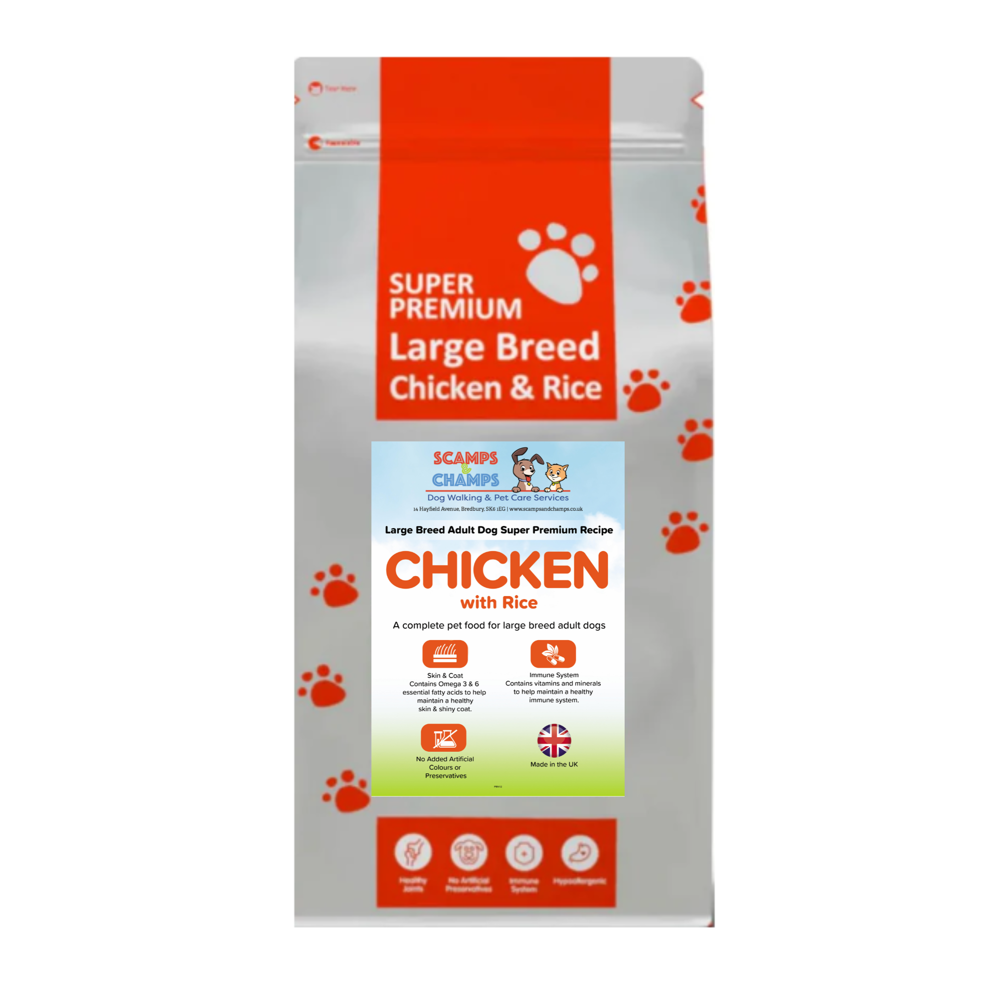large breed dog food